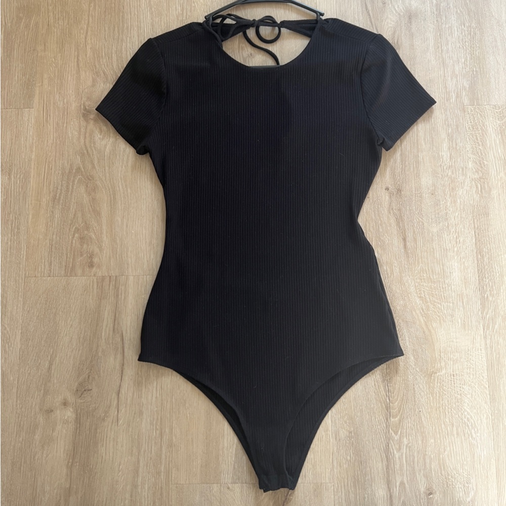 Reformation Open Back bodysuit